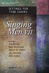 Singing Men TTBB Choral Score cover